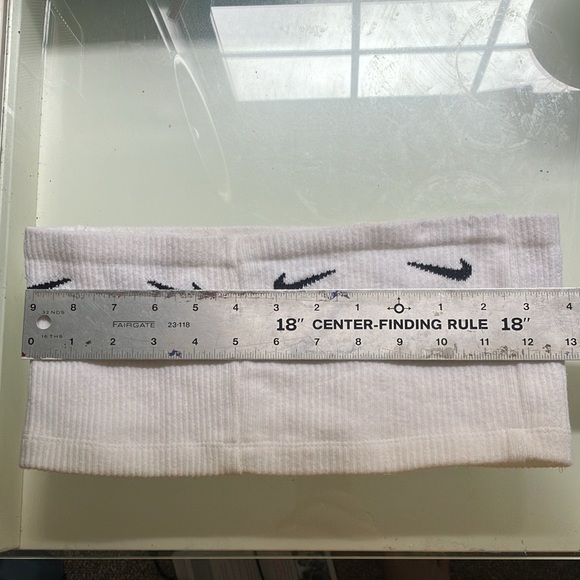 VIXX Studio Barely There Two Piece Top Deconstructed Nike Socks, White, OS - Picture 6 of 12